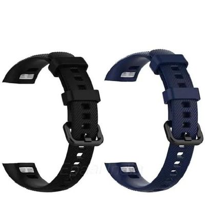 Honor Band 4/5 Soft Silicone Strap-Black_img_0