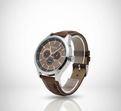 TIMEX Multi Function Chronograph Bronze Dial Analog Watch_img_2