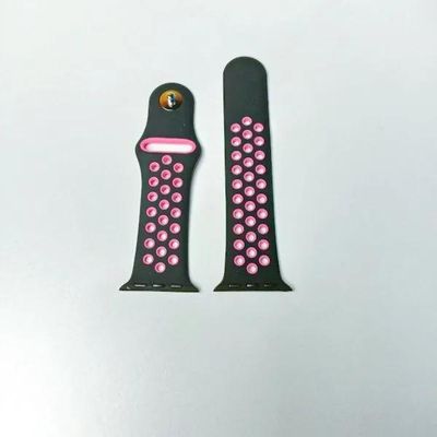 Octopus Soft Silicone Straps 38/40/41mm-Black+Pink_img_0