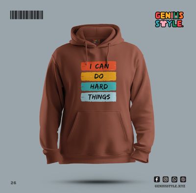 I Can Do Hard Thinks Premium Hoodie - 26_img_1
