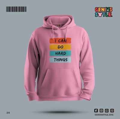 I Can Do Hard Thinks Premium Hoodie - 26_img_2