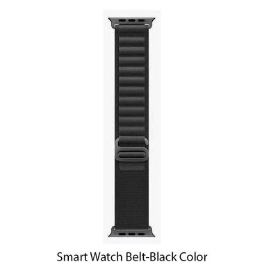 Series 8 Smartwatch Replacement Nylon Strap – Black Color_img_0