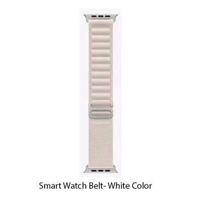 Series 8 Smartwatch Replacement Nylon Strap – White Color_img_0