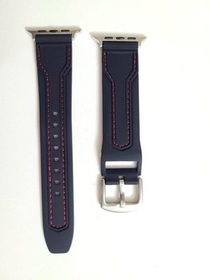 Spigen Line Silicon Strap For Smart Watch- 42/44/45mm-Black Color_img_0