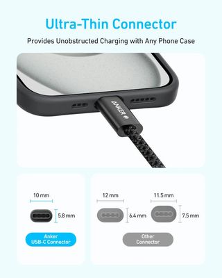Anker Zolo 240W USB C to USB C Cable for iPhone 16 - Black_img_2