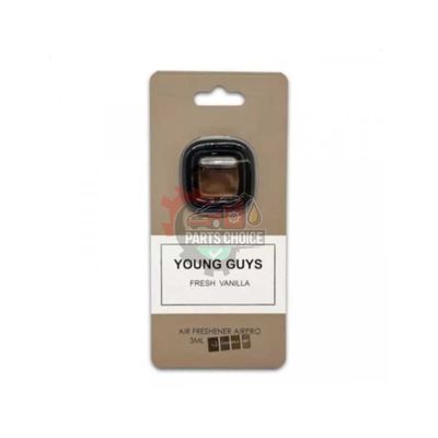 YOUNG GUYS FRESH VANILLA MINI VENT CLIP CAR AIR FRESHENER 3ML_img_0