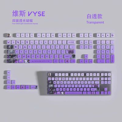Valorant Themed Pudding Keycaps - VYSE_img_0