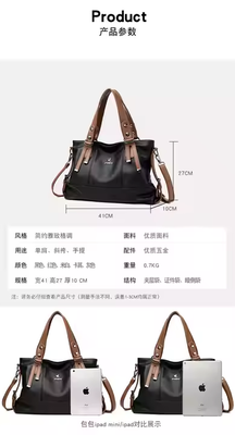 Women Tote Large Capacity Handbag_img_4