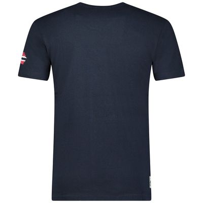 Short-sleeved T-shirt Navy Navy_img_1