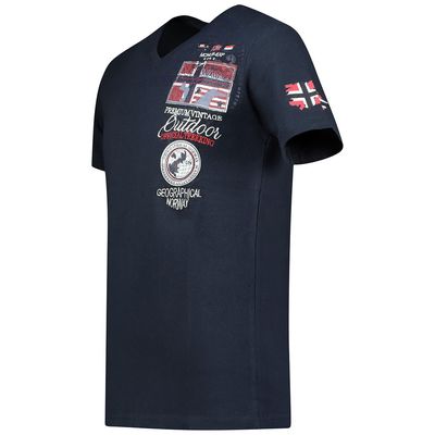 Short-sleeved T-shirt Navy Navy_img_2