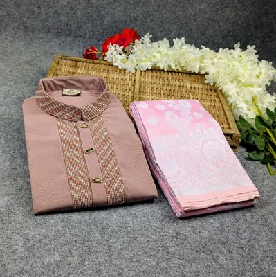 Premium Couple Set (Panjabi + Katan Saree) ✨_img_3