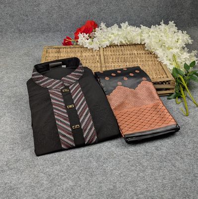 Premium Couple Set (Panjabi + Katan Saree) ✨_img_4