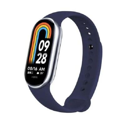 Xiaomi Mi Band 8 Soft Silicone Straps- Blue Color_img_0