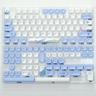 Ocean Whale KOA Profile Keycaps_img_0