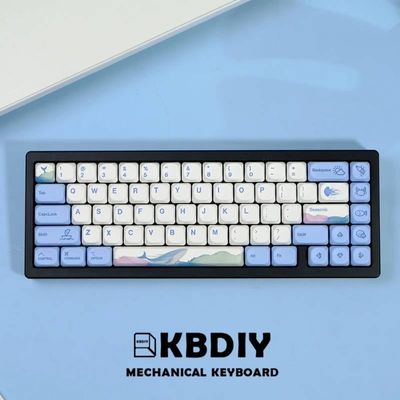 Ocean Whale KOA Profile Keycaps_img_1