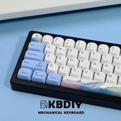 Ocean Whale KOA Profile Keycaps_img_3