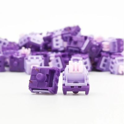 Star Chen Flower Purple 3Pin Linear Switch_img_1