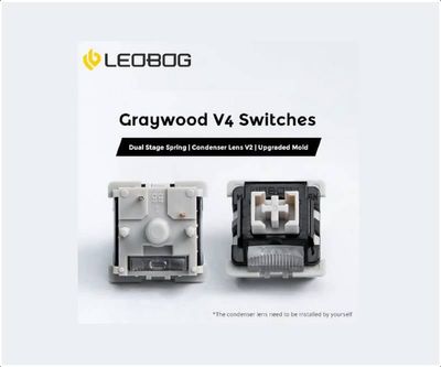 Leobog GrayWood V4 5Pin Linear Switch_img_0