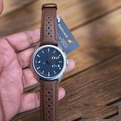 Fastrack NS3124SL06 Leather Strap Watch_img_0