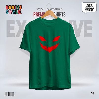 Devil's Smile Premium Drop Shoulder T-shirt - 51_img_4