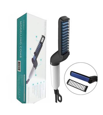 3-in-1 Hair Straightener, Curler & Smoothing Comb – Fast Heating, Anti-Scald, Travel-Friendly_img_9