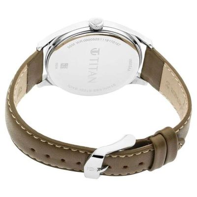 Titan Workwear NP1802SL09 Men’s Urban Edge Lustrous Gold Dial Leather Watch_img_4