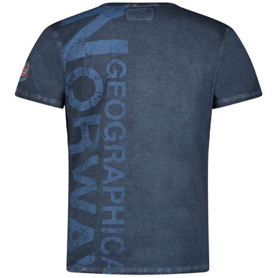 Short-sleeved T-shirt Navy Navy_img_4