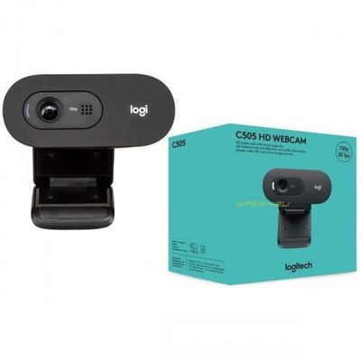 Logitech C505 HD Webcam 720p Video with Noise Reduction Mic_img_2