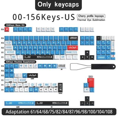 EVA 00 - EN/JP Keycap Set_img_1
