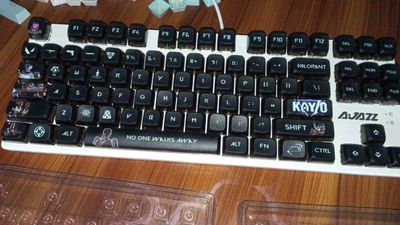 Valorant Themed Pudding Keycaps - KAY/O_img_1