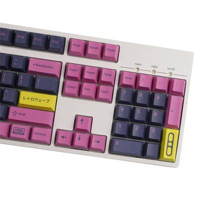 GMK Retrowave 142 Keys Keycap Set - Cherry_img_2