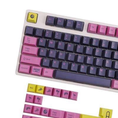 GMK Retrowave 142 Keys Keycap Set - Cherry_img_3