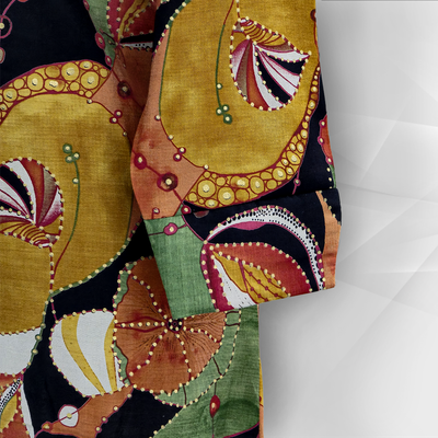 Abstract Button-Down Dress_img_1