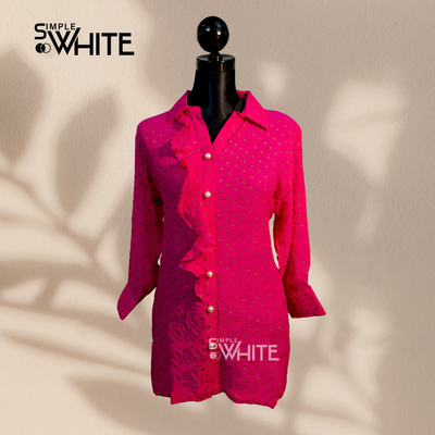 Fuchsia Ruffle Top_img_0
