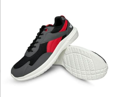 Light weight gray/red Running Sneakers_img_2