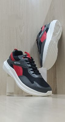 Light weight gray/red Running Sneakers_img_0