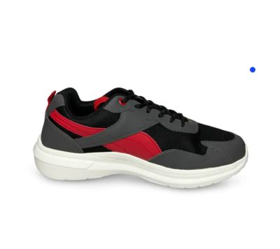 Light weight gray/red Running Sneakers_img_4