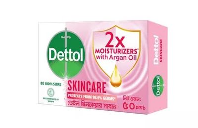 Dettol Soap Skincare 2X Moisturizers With Argan Oil 50 gm_img_0