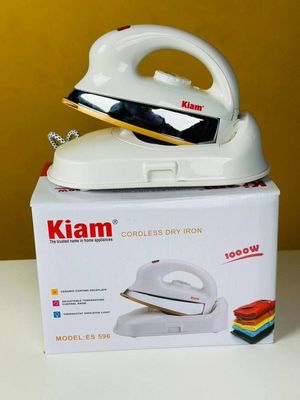 Kiam ES596 1000W Cordless Electric Dry Iron_img_4