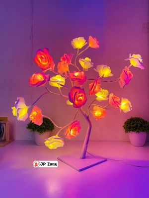 24 LED Rose Flower Tree Lamp_img_1