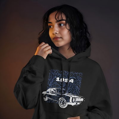 Retro 1994 Classic Car - Oversized Drop Shoulder Hoodie_img_0