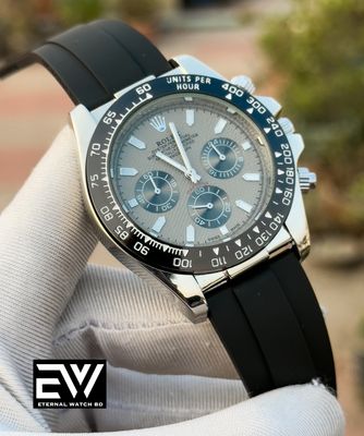 ROLEX DAYTONA GRAY DIAL SILVER CASE_img_0