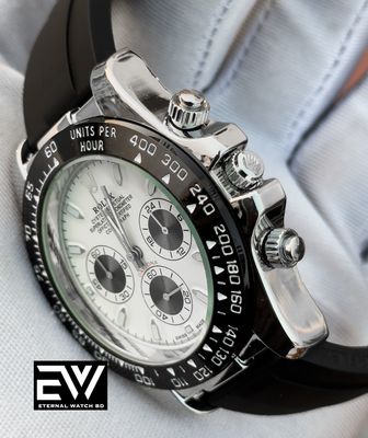 ROLEX DAYTONA GRAY DIAL SILVER CASE_img_2