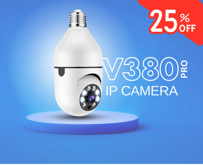 V380 PRO E27 360 Degree 1080P Wireless Home Security IP Camera_img_0