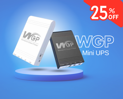New Version WGP mini UPS 10400mAh – With 1 Year Warranty – Black_img_1