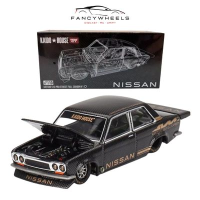 Mini GT x Kaido House 1:64 Datsun 510 Pro Street Full Carbon V1_img_0