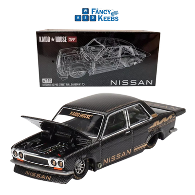 Mini GT x Kaido House 1:64 Datsun 510 Pro Street Full Carbon V1_img_0