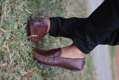 Original leather black loafer_img_8