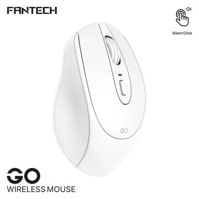 Fantech Go W191 Silent Wireless Mouse – White Color_img_0
