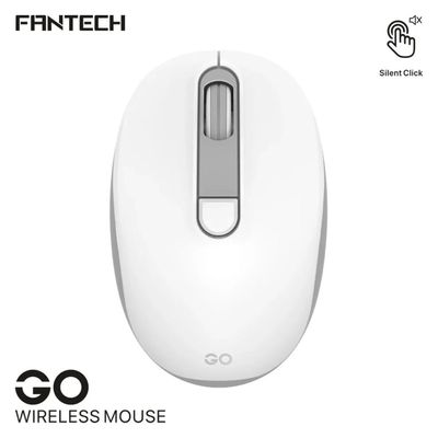 Fantech Go W192 White Silent Wireless Mouse – White Color_img_0